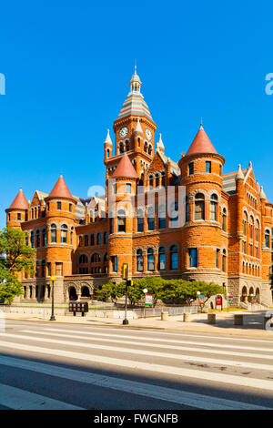 Old Red Museum de Dallas County History & Culture, Dallas, Texas, États-Unis d'Amérique, Amérique du Nord Banque D'Images