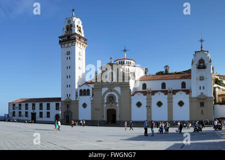 Basilique de Nuestra Senora église, candelaria, Tenerife, Canaries, Espagne, Europe Banque D'Images