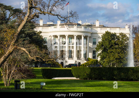 La Maison Blanche, Washington, District de Columbia, États-Unis d'Amérique, Amérique du Nord Banque D'Images