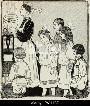 L'étagère pour les garçons et filles du livre pour enfants de fait et de fantaisie (1912)