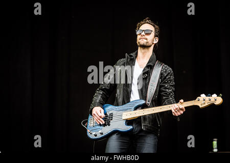 Landgraaf, Pays-Bas 11 juin 2016 zebda en concert au festival pinkpop 2016 Credit : Roberto finizio/ alamy live news Banque D'Images