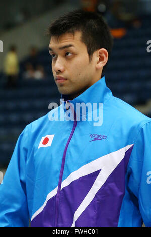 Centre International de Natation de Yokohama, Kanagawa, Japon. 12 Juin, 2016. Satoru Miyazaki Natation : championnats de natation au Japon des personnes ayant une déficience intellectuelle dans la région de Yokohama International Centre de natation, Kanagawa, Japon . © Ito Shingo/AFLO SPORT/Alamy Live News Banque D'Images