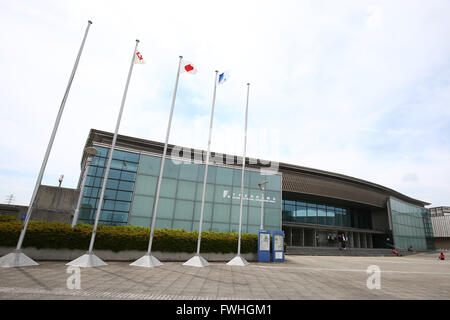 Centre International de Natation de Yokohama, Kanagawa, Japon. 12 Juin, 2016. Yokohama International Centre de Natation Natation : championnats de natation au Japon des personnes ayant une déficience intellectuelle dans la région de Yokohama International Centre de natation, Kanagawa, Japon . Credit : Ito Shingo/AFLO SPORT/Alamy Live News Banque D'Images