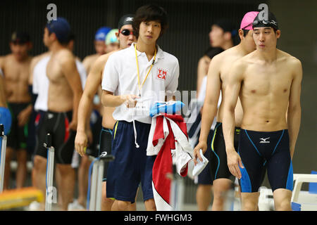 Centre International de Natation de Yokohama, Kanagawa, Japon. 12 Juin, 2016. Vue générale du championnat de Natation Natation : le Japon des personnes ayant une déficience intellectuelle dans la région de Yokohama International Centre de natation, Kanagawa, Japon . Credit : Ito Shingo/AFLO SPORT/Alamy Live News Banque D'Images