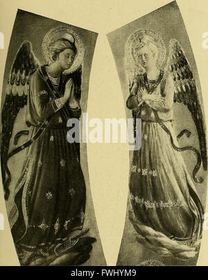 L'œuvre de Fra Angelico da Fiesole reproduit à trois cent vingt-sept illustrations (1913) Banque D'Images