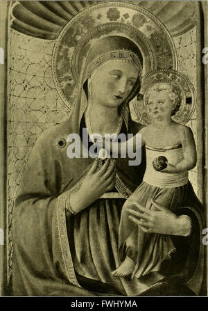 L'œuvre de Fra Angelico da Fiesole reproduit à trois cent vingt-sept illustrations (1913) Banque D'Images