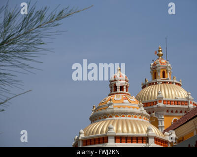 Shree Mahalaxmi temple hindou Devasthan dans Goa, Inde Banque D'Images