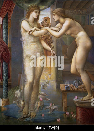Edward Burne-Jones - Pygmalion et l'image - la divinité de forêt - Birmingham Museum and Art Gallery Banque D'Images