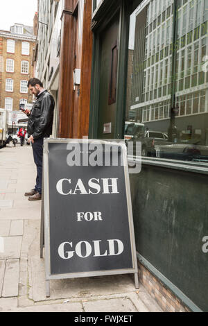 Hatton Garden District de bijoux à Londres, Angleterre Banque D'Images