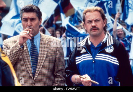 Fußball ist unser Leben, Deutschland 2000, Regie : Tomy Wigand, acteurs : Rudi Assauer, Uwe Ochsenknecht Banque D'Images