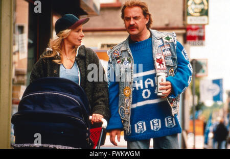 Fußball ist unser Leben, Deutschland 2000, Regie : Tomy Wigand, acteurs : Birgit Stein ( ?), Uwe Ochsenknecht Banque D'Images