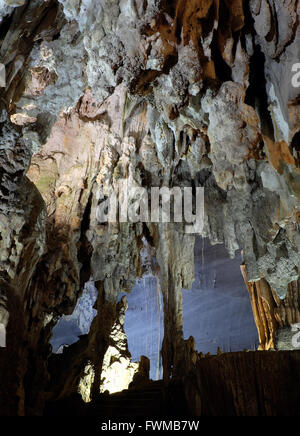 Phong Nha Ke Bang, grotte, un étonnant, merveilleux cavern à Bo Trach, Quang Binh, au Vietnam, est patrimoine de Viet Nam Banque D'Images