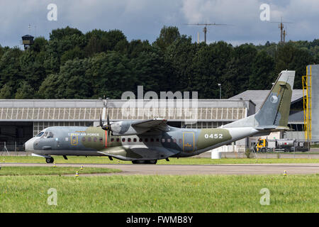 L'Armée de l'air tchèque CASA C-295M des avions de transport militaires Banque D'Images