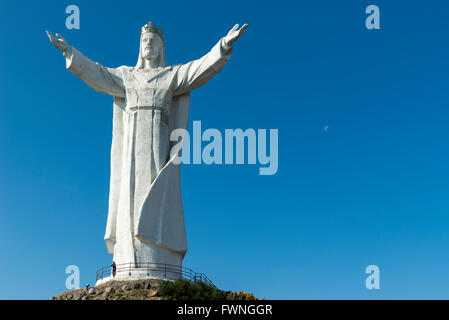 Christ Roi, la plus grande statue de Jésus, dans la voïvodie de Lubusz, Świebodzin, dans l'ouest de la Pologne, de l'Europe Banque D'Images