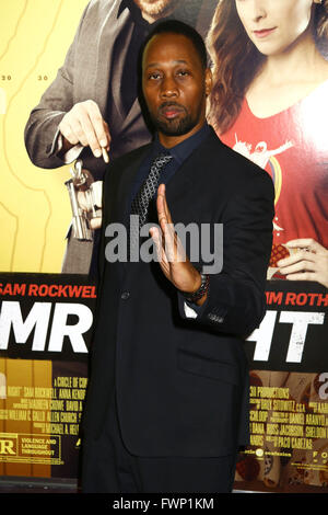 New York, USA. 6ème apr 2016. RZA assiste à la première de New York de 'Mr. Droit' qui s'est tenue à AMC Lincoln Square. Credit : Nancy/Kaszerman ZUMA Wire/Alamy Live News Banque D'Images