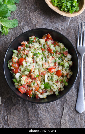 Salade de taboulé Banque D'Images