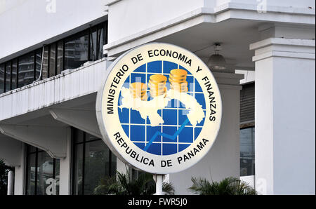 L'économie et des finances Ministère des capacités Panama city Panama Banque D'Images