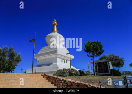 Près de stupa bouddhiste Benalmadena Costa del Sol Andalousie Espagne Banque D'Images