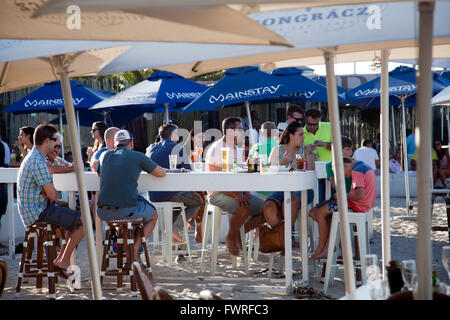 Grand Beach Cafe à Granger Bay à Cape Town - Afrique du Sud Banque D'Images