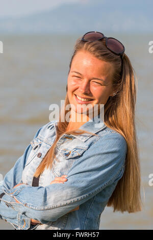 Portrait of young girl Banque D'Images