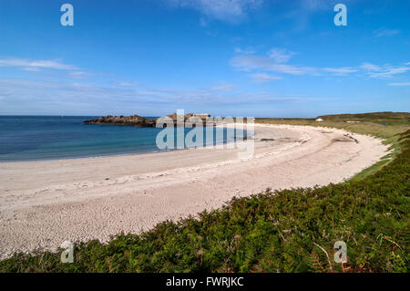 Ile D'aurigny La plage à Saye, sur l'île d'Aurigny Photo Stock - Alamy
