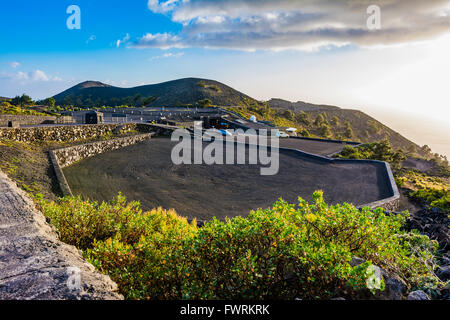 Centre de visiteurs San Antonio volcano. Fuencaliente de la Palma, La Palma, Tenerife, Canaries, Espagne Banque D'Images