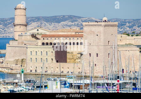 FORT ST JEAN, MARSEILLE, BDR, FRANCE 13 Banque D'Images