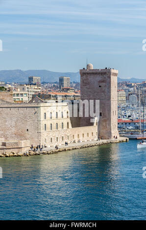 FORT ST JEAN, MARSEILLE, BDR, FRANCE 13 Banque D'Images