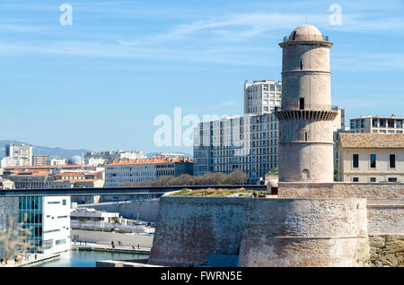 FORT ST JEAN, MARSEILLE, BDR, FRANCE 13 Banque D'Images