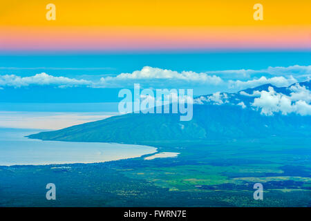 Les montagnes de l'Ouest de Maui Banque D'Images