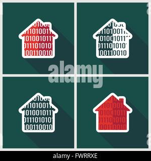 L'icône smart home télévision Illustration de Vecteur