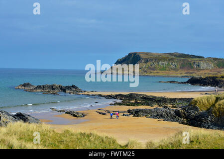 Culdaff plage pavillon bleu, Culdaff, Inishowen, comté de Donegal, Irlande Banque D'Images