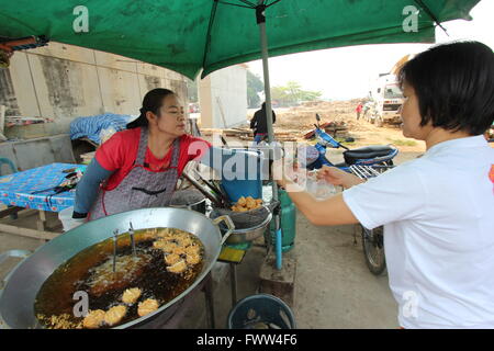 La cuisine Thaïlandaise traditionnelle, Chiang Mai, Thaïlande Banque D'Images