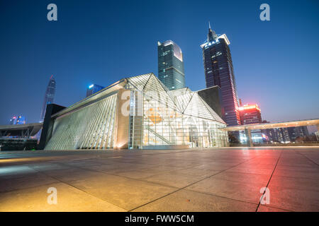 Concert Hall de Shenzhen Banque D'Images