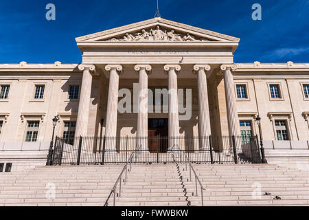 Palais de Justice, Marseille bouche du Rhône France Banque D'Images