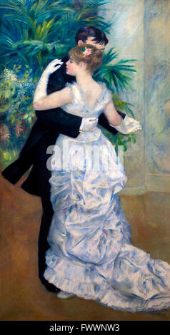 Danse dans la ville, danse a la ville, Pierre-Auguste Renoir, 1883, Musée d'Orsay Paris France Europe Banque D'Images