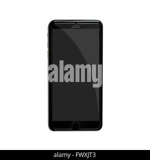 Nouveau smartphone téléphone mobile réaliste Banque D'Images