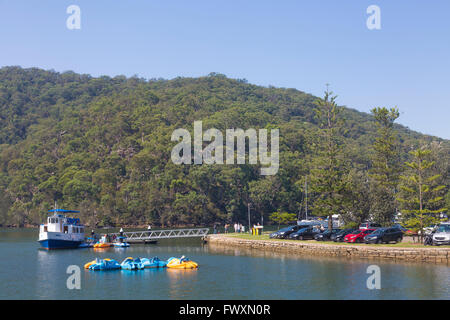 Bobbin Head salon en bande Ku-ring-gai Chase National Park au nord de Sydney, Nouvelle Galles du Sud, Australie Banque D'Images