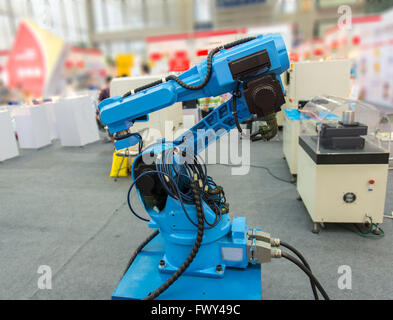 Controler de main robotique Banque D'Images