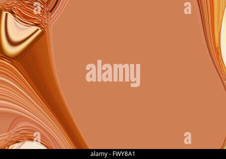 Arrière-plan de vagues orange Couleur de texte. Banque D'Images