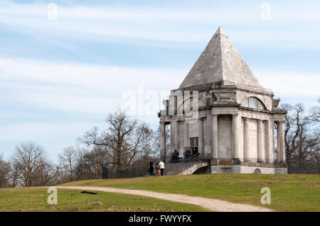 Le Mausolée de Darnley restauré à Cobham, dans le Kent. Banque D'Images