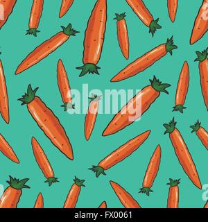 Vector cartoon transparente modèle de carottes Illustration de Vecteur