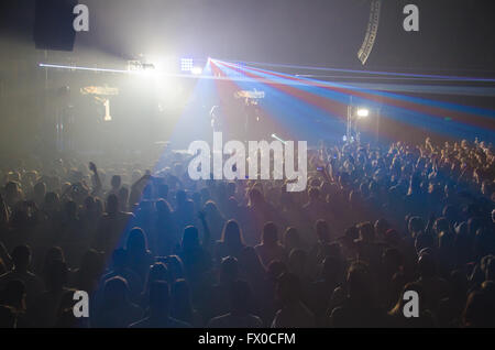 Sydney, Australie. 10 avr, 2016. TYGA effectue pendant le Big Top Luna Park a accueilli le concert 'TYGA - Le Rawwest Alive Tour' à Sydney. Credit : Mitchell Burke/Pacific Press/Alamy Live News Banque D'Images