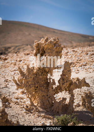 Sable naturel dans scaltures Fuerteventura Îles Canaries Espagne la Banque D'Images