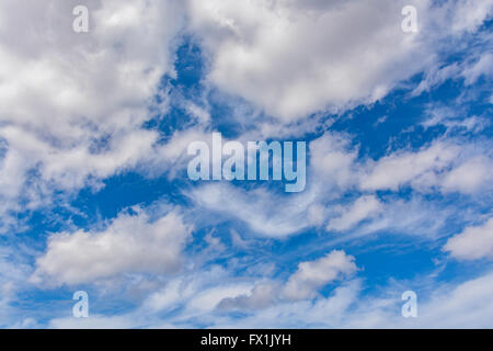 Le ciel nuages incroyable Banque D'Images