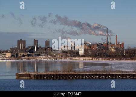 L'usine de Dupont à Kingston (Ontario), le 21 janvier 2016. Banque D'Images