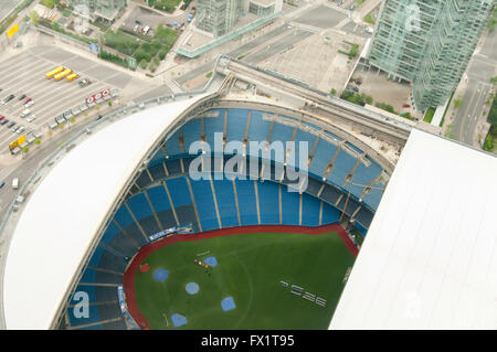 Le Centre Rogers est la maison pour les Blue Jays de Toronto Banque D'Images