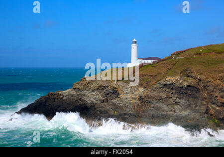 Trevose Head North Cornwall côte entre Newquay et Padstow Banque D'Images