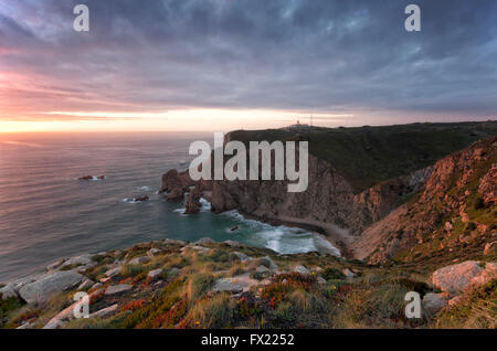 Cabo da Roca, au Portugal Banque D'Images
