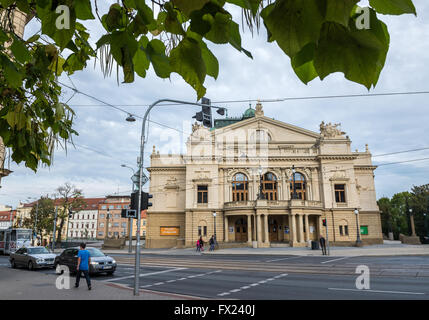 Josef Kajetan Tyl Theatre - théâtre principal de la ville de Pilsen, République Tchèque Banque D'Images